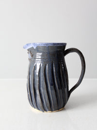 vintage studio pottery pitcher