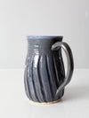 vintage studio pottery pitcher