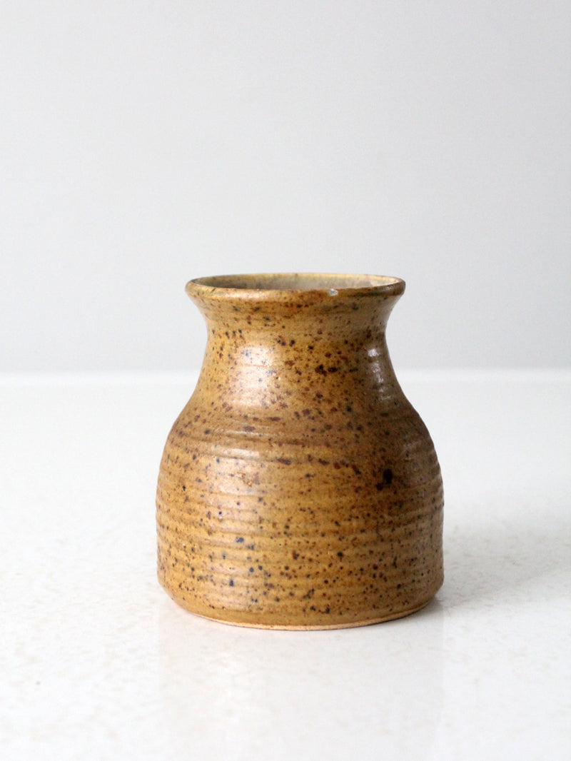 vintage studio pottery vase