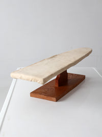 antique primitive tabletop ironing board