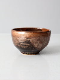vintage handmade studio pottery bowl
