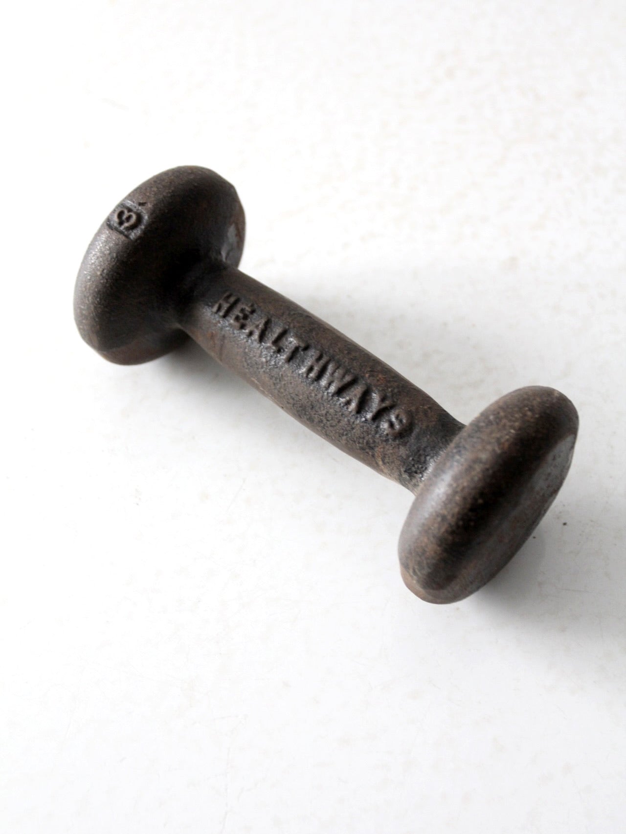 superman's vintage dumbbells identified as healthways hollywood superman's vintage dumbbells identified as healthways hollywood