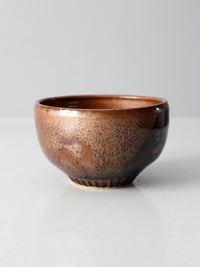 vintage handmade studio pottery bowl