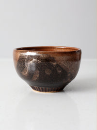 vintage handmade studio pottery bowl