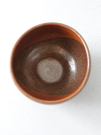 vintage handmade studio pottery bowl