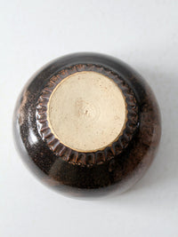 vintage handmade studio pottery bowl