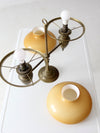 antique brass student lamp
