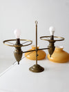 antique brass student lamp