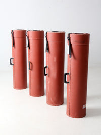vintage industrial transport cases set of 4