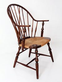 vintage Windsor armchairs, set of 4