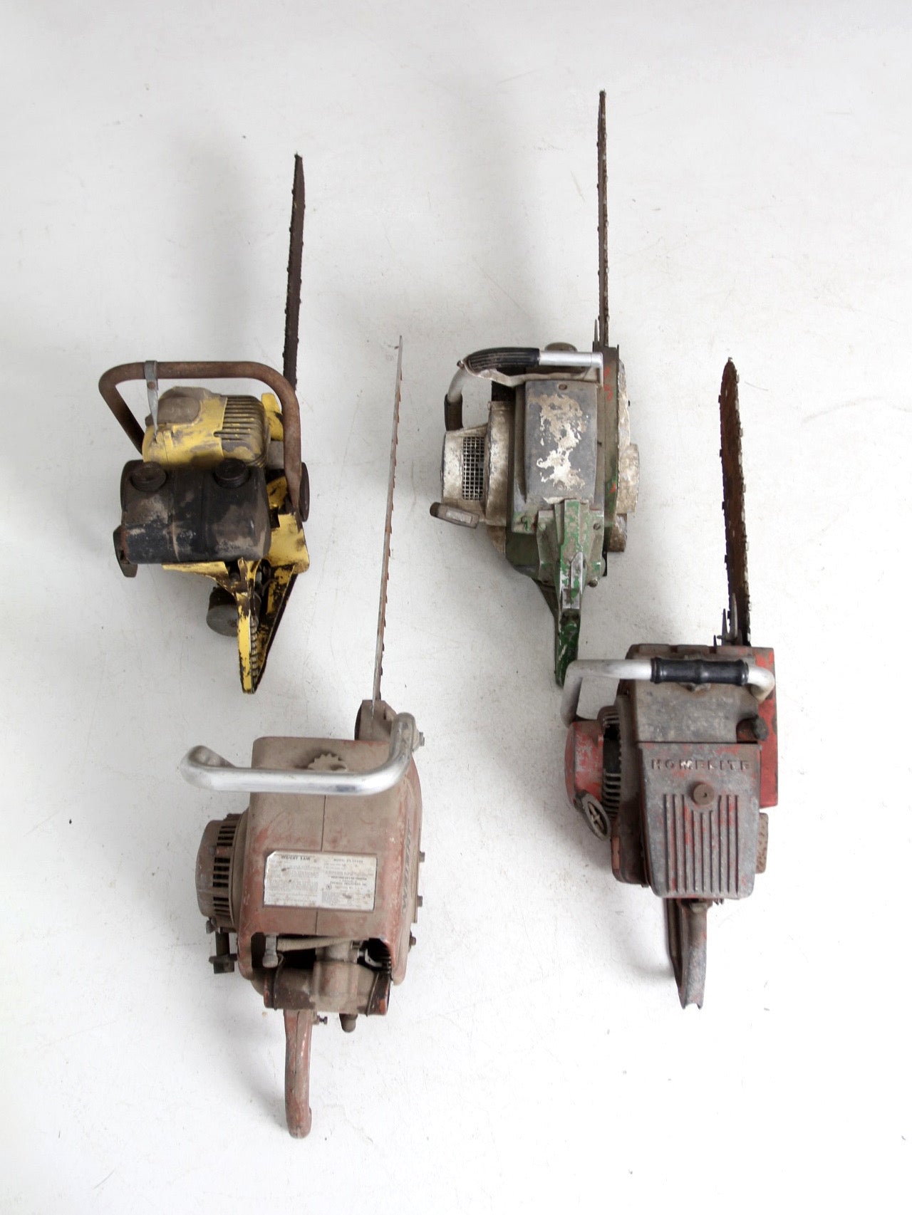 collection mid-century chainsaws – 86 Vintage