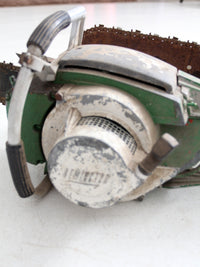 collection mid-century chainsaws