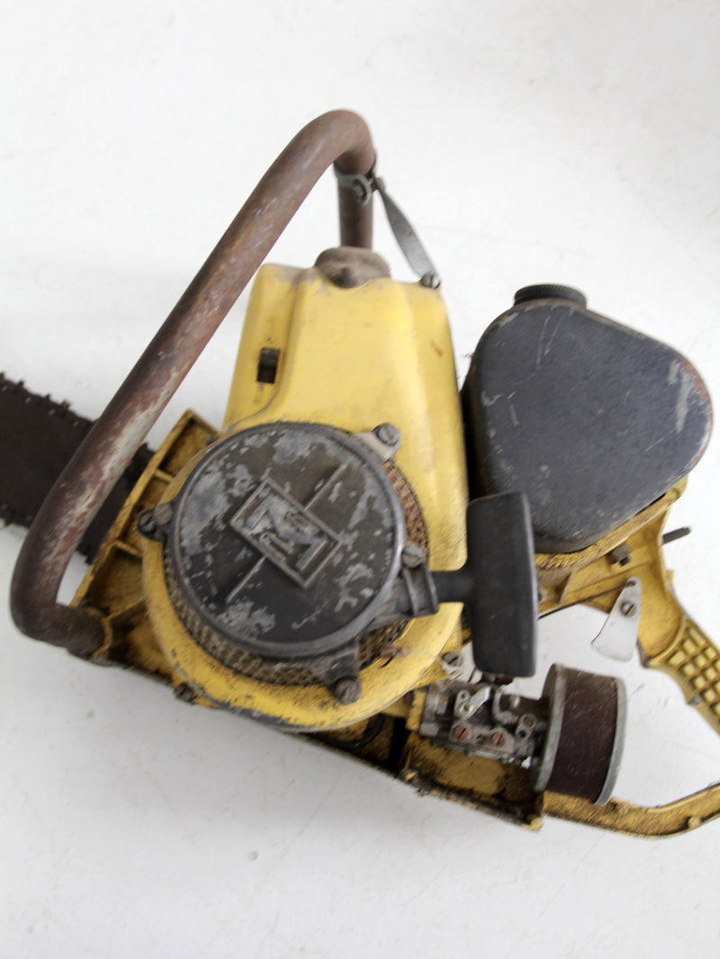 collection mid-century chainsaws