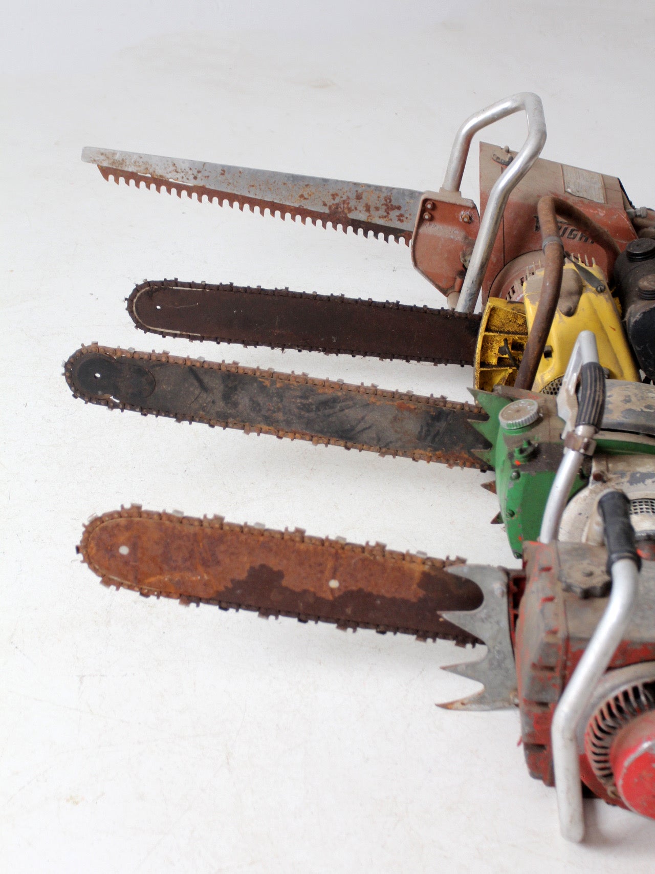 collection mid-century chainsaws