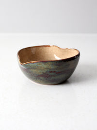 vintage studio pottery bowl