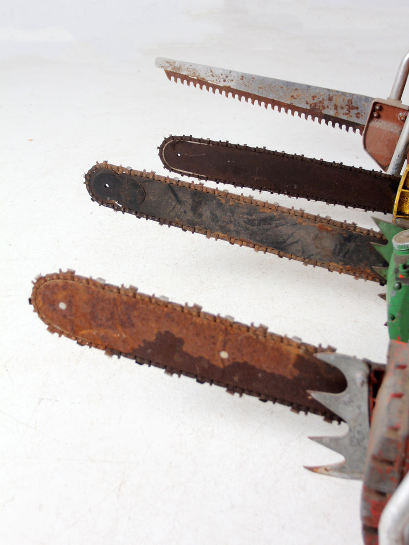 collection mid-century chainsaws