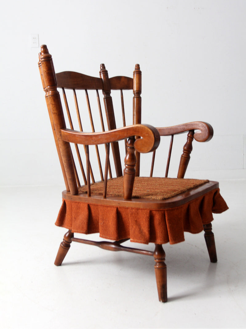 mid-century arm chair rocker