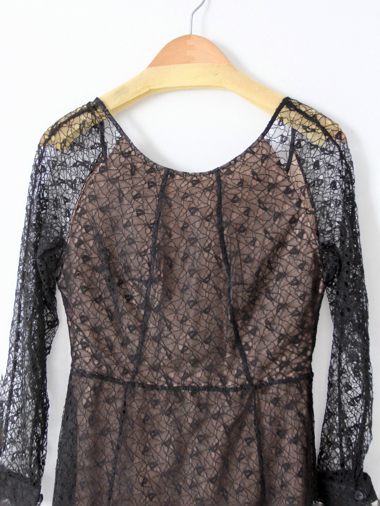 Erdem black lace and silk cocktail dress