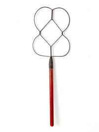 antique wire rug beater