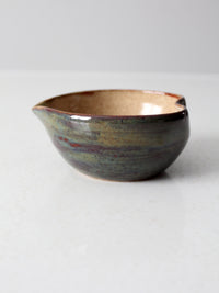 vintage studio pottery bowl