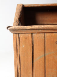 antique pine farmhouse box