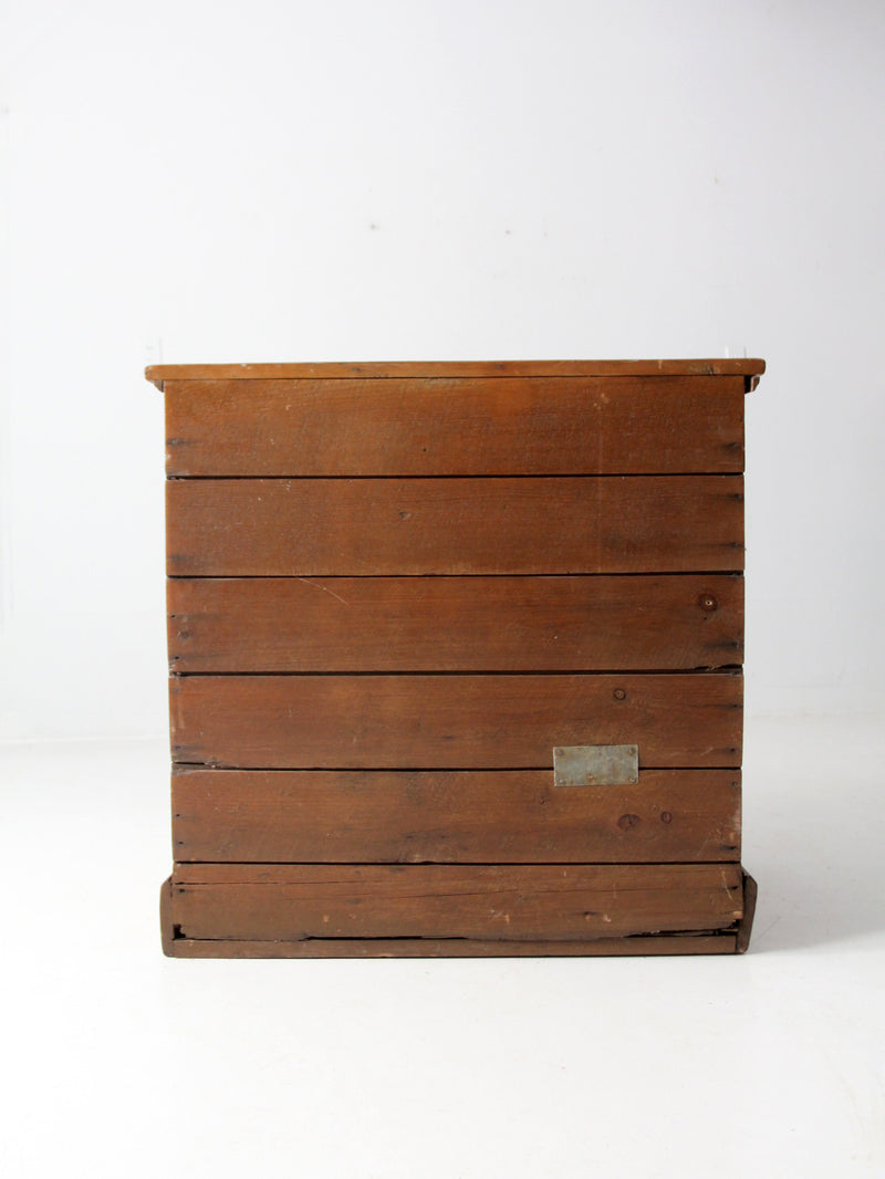 antique pine farmhouse box