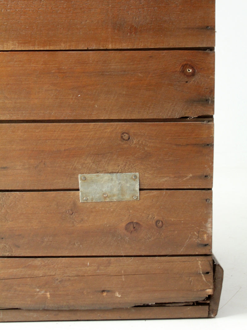 antique pine farmhouse box