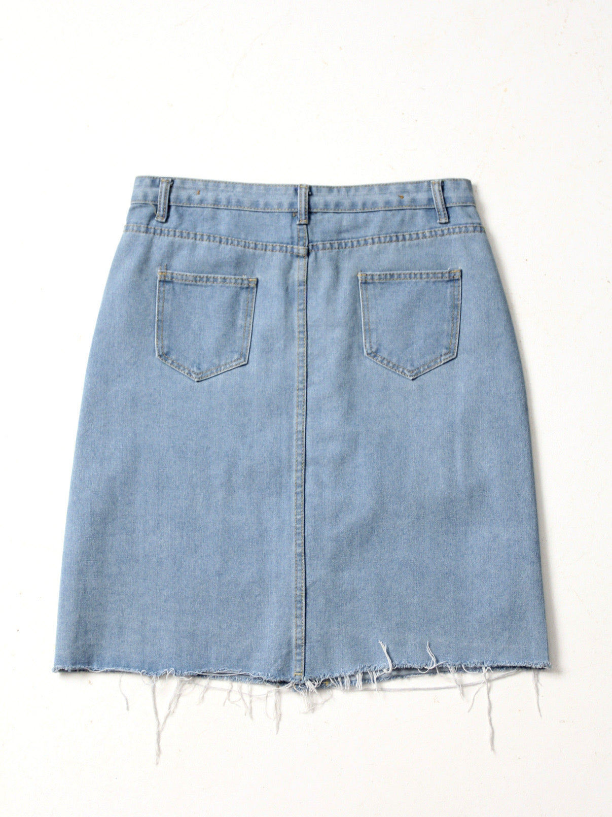 vintage Heritage Falmer button front denim skirt
