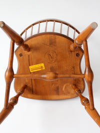 vintage Nichols & Stone fan back Windsor chair