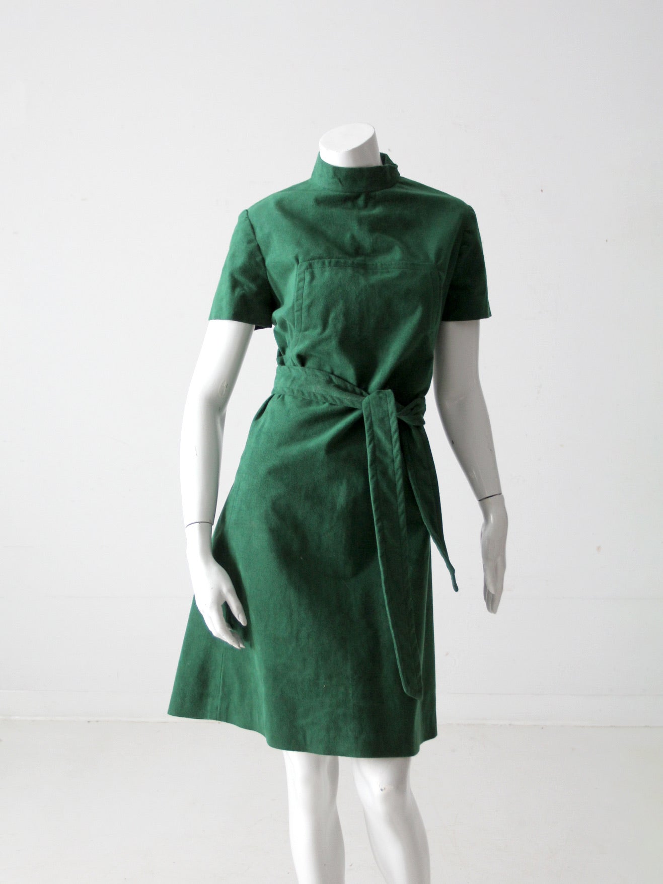 Vintage 70s Green Suede Dress Vintage 70s Green Suede Dress