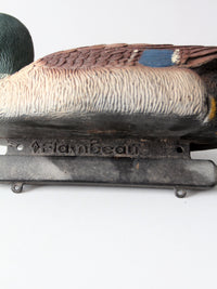 vintage Flambeau mallard duck decoy