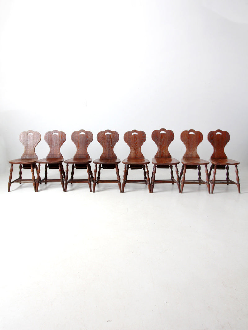 antique Phoenix Chair pub chairs set of 8