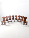 antique Phoenix Chair pub chairs set of 8