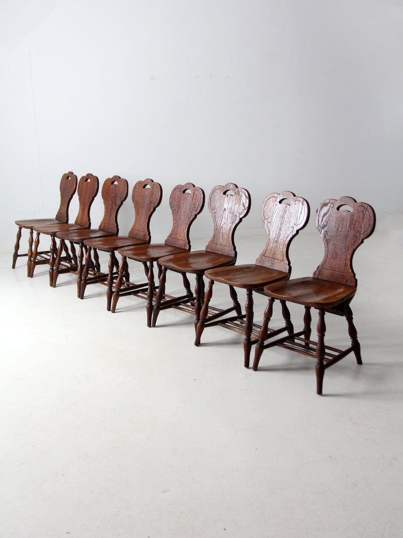 antique Phoenix Chair pub chairs set of 8
