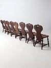 antique Phoenix Chair pub chairs set of 8