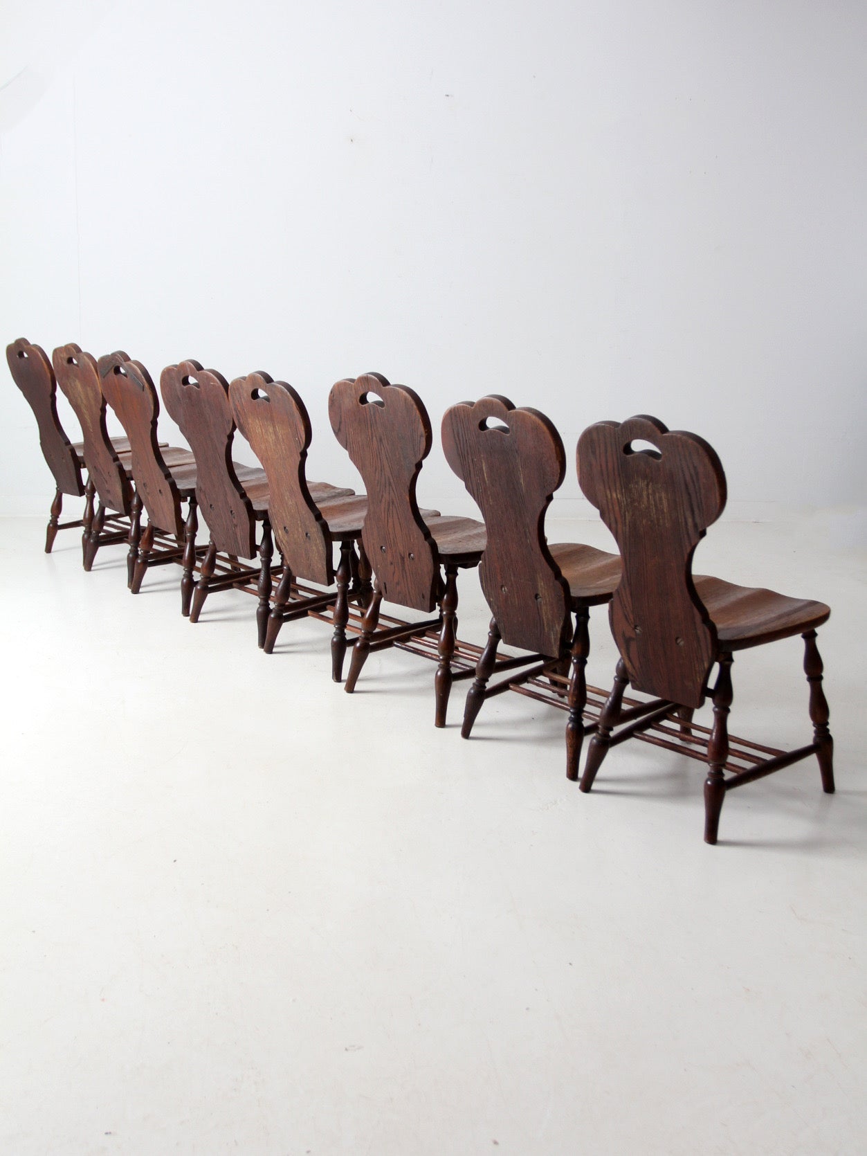 antique Phoenix Chair pub chairs set of 8