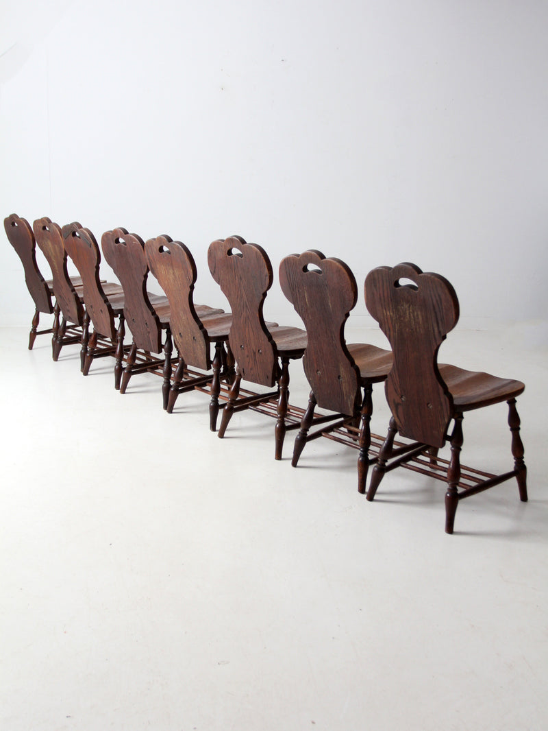 antique Phoenix Chair pub chairs set of 8