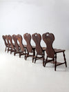 antique Phoenix Chair pub chairs set of 8