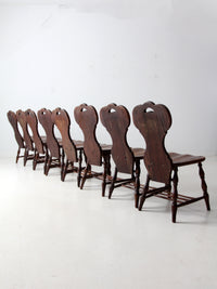 antique Phoenix Chair pub chairs set of 8