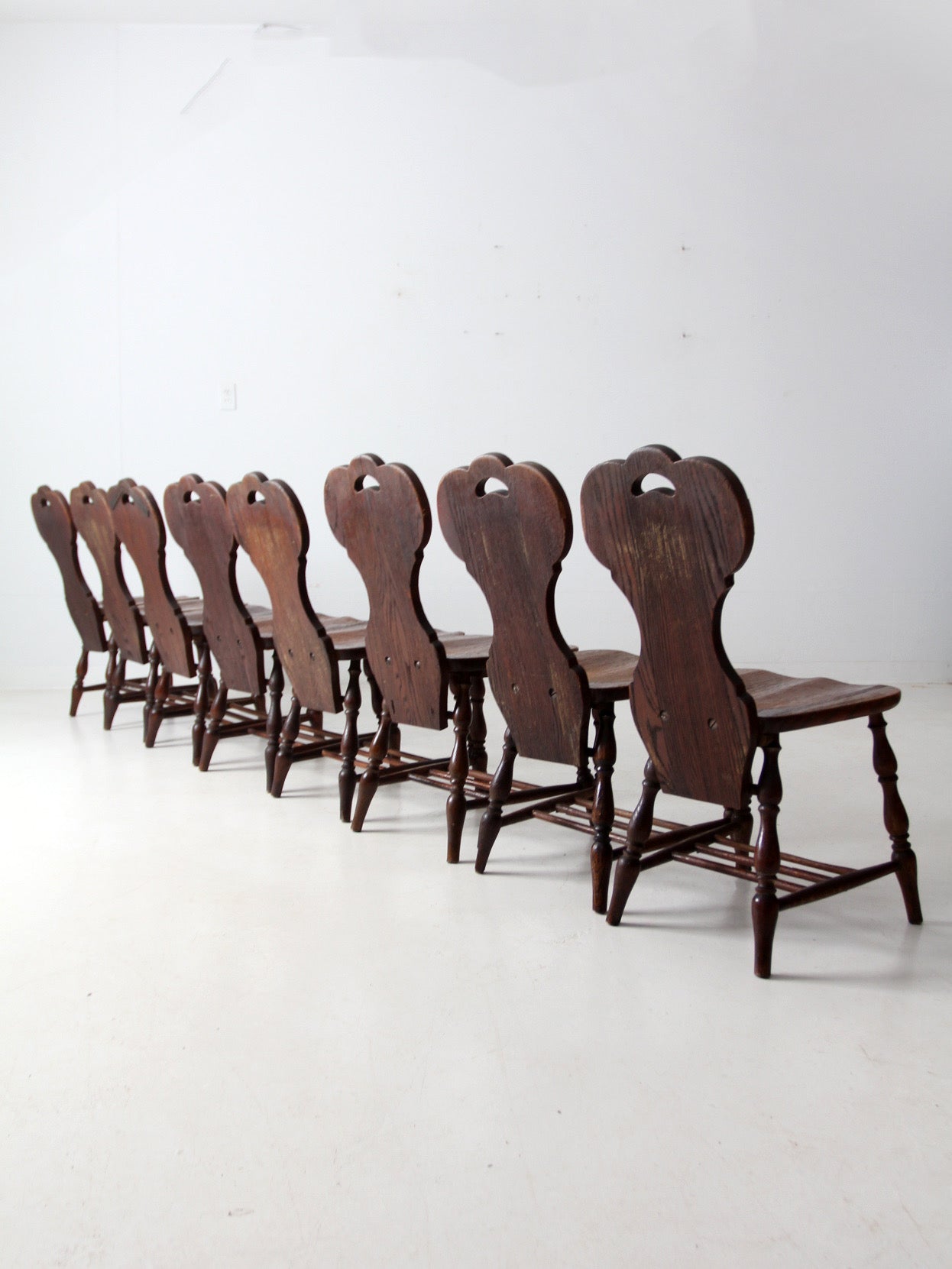 antique Phoenix Chair pub chairs set of 8