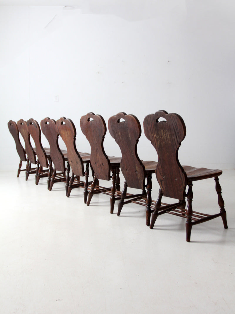 antique Phoenix Chair pub chairs set of 8