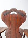 antique Phoenix Chair pub chairs set of 8