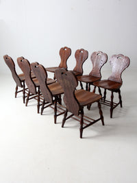 antique Phoenix Chair pub chairs set of 8