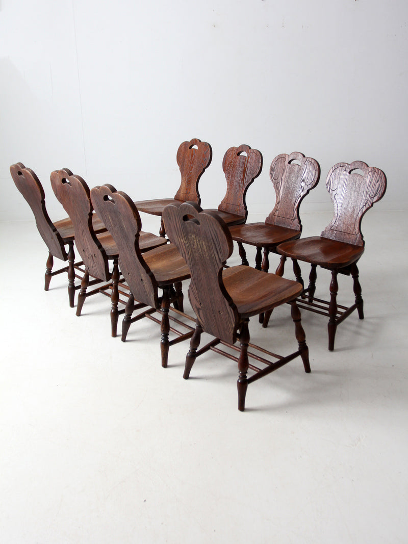 antique Phoenix Chair pub chairs set of 8