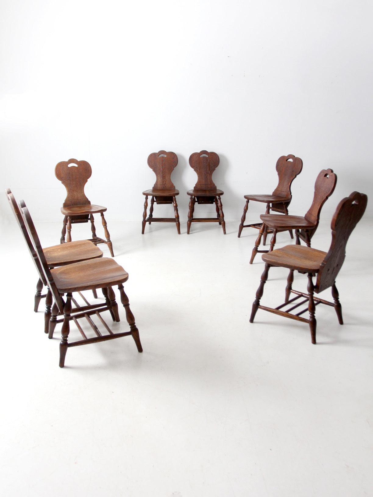 antique Phoenix Chair pub chairs set of 8