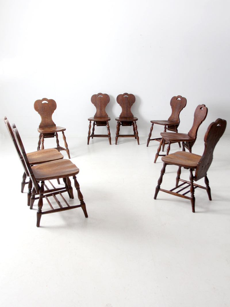 antique Phoenix Chair pub chairs set of 8