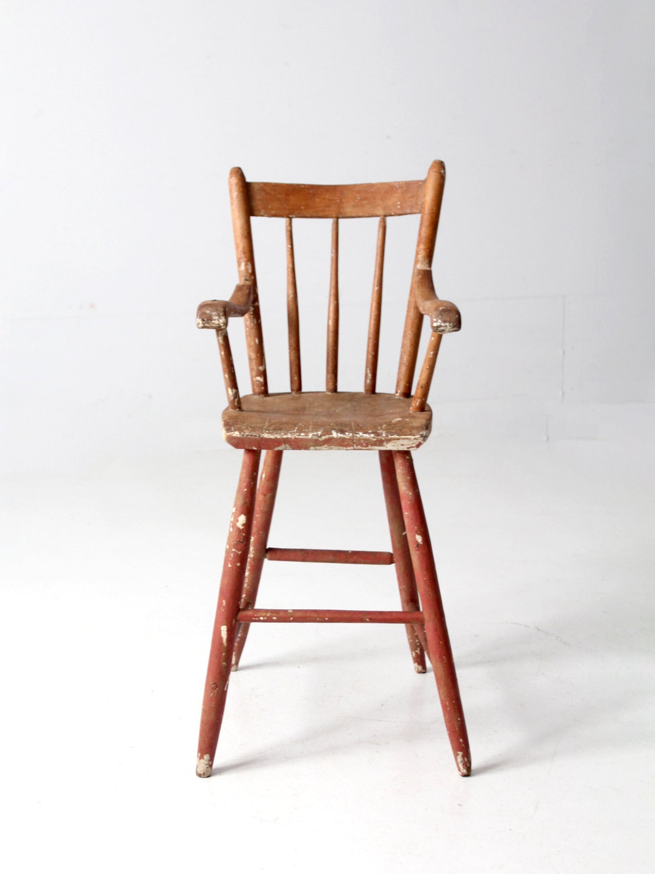 antique child's wooden chair