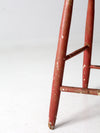 antique child's wooden chair