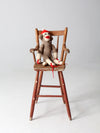 antique child's wooden chair