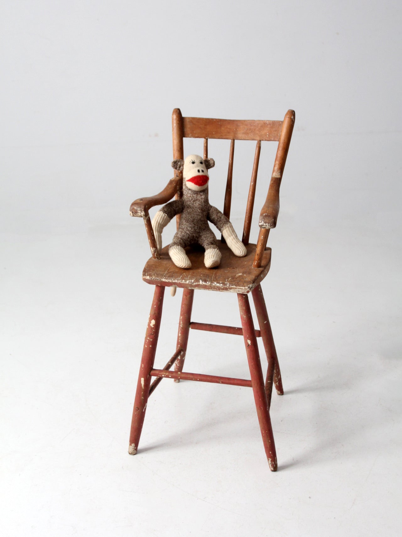 antique child's wooden chair
